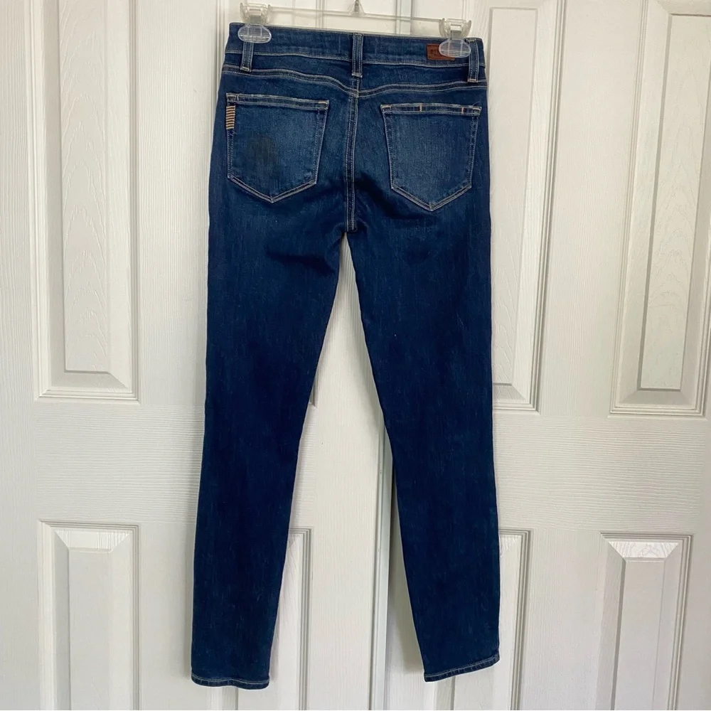 Paige Verdugo Ankle Distressed Jeans Size 25